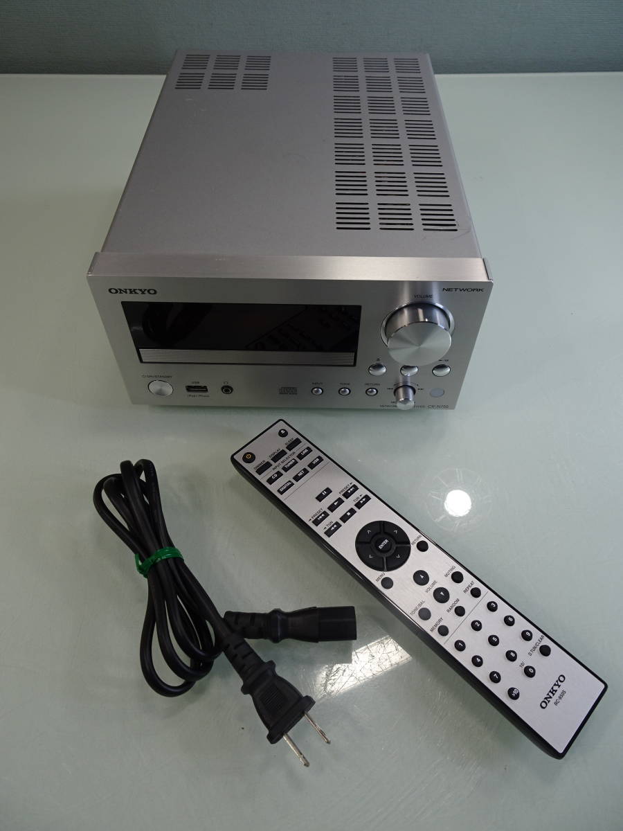 ONKYO オンキョー CR-N755 ネットワークCDレシーバー リモコン付 動作