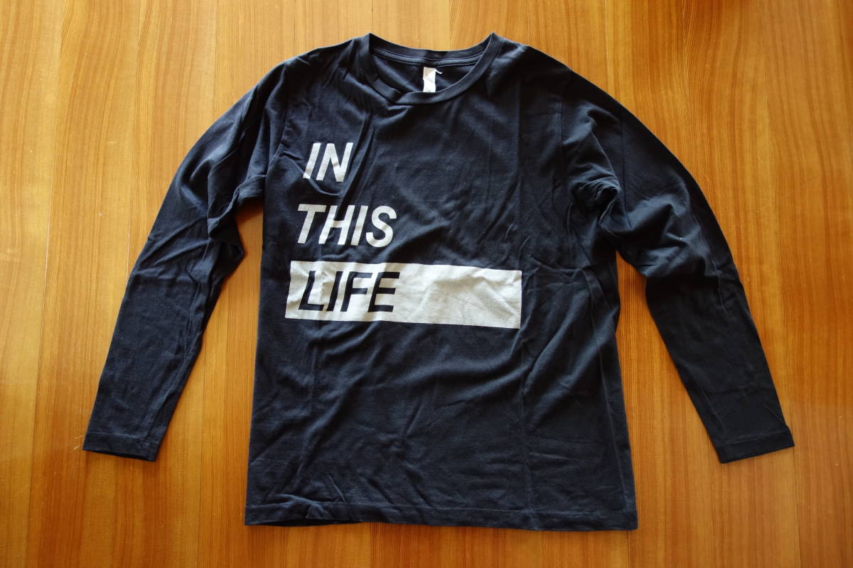 tr.4 suspension ロングスリーブ IN THIS LIFE プリント Tシャツ M 