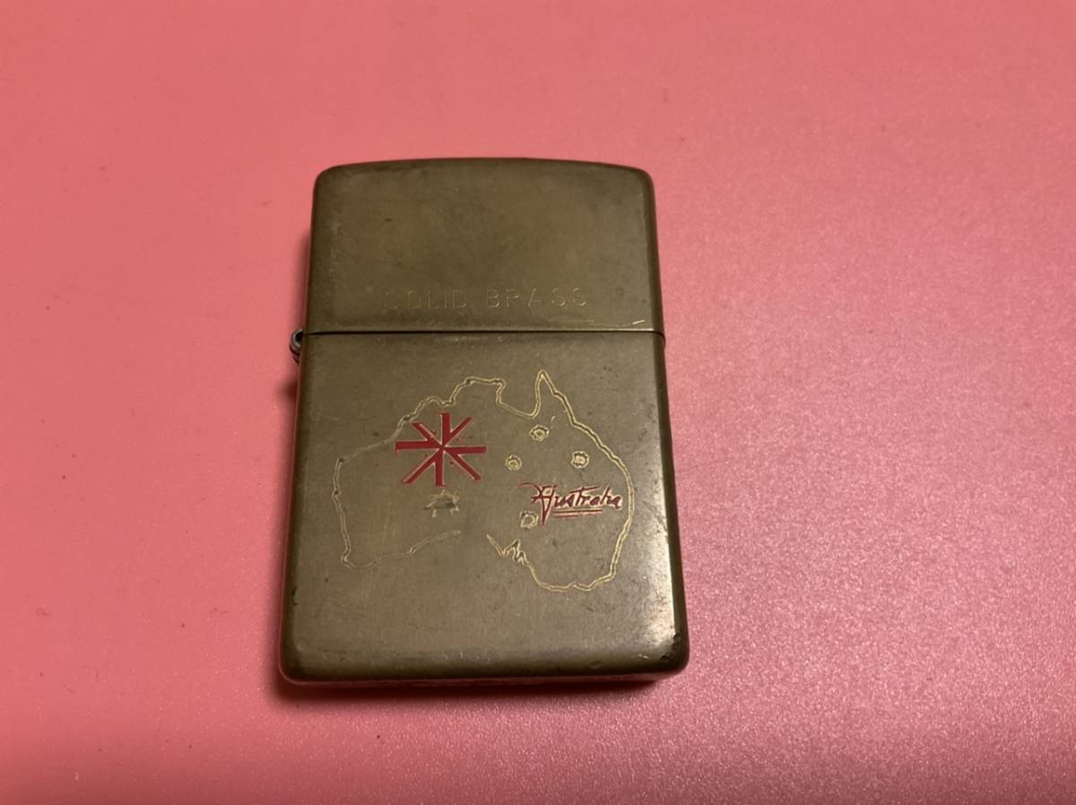 Yahoo!オークション (ライター) ZIPPO SOLID 「オーストラリア」Zippo 