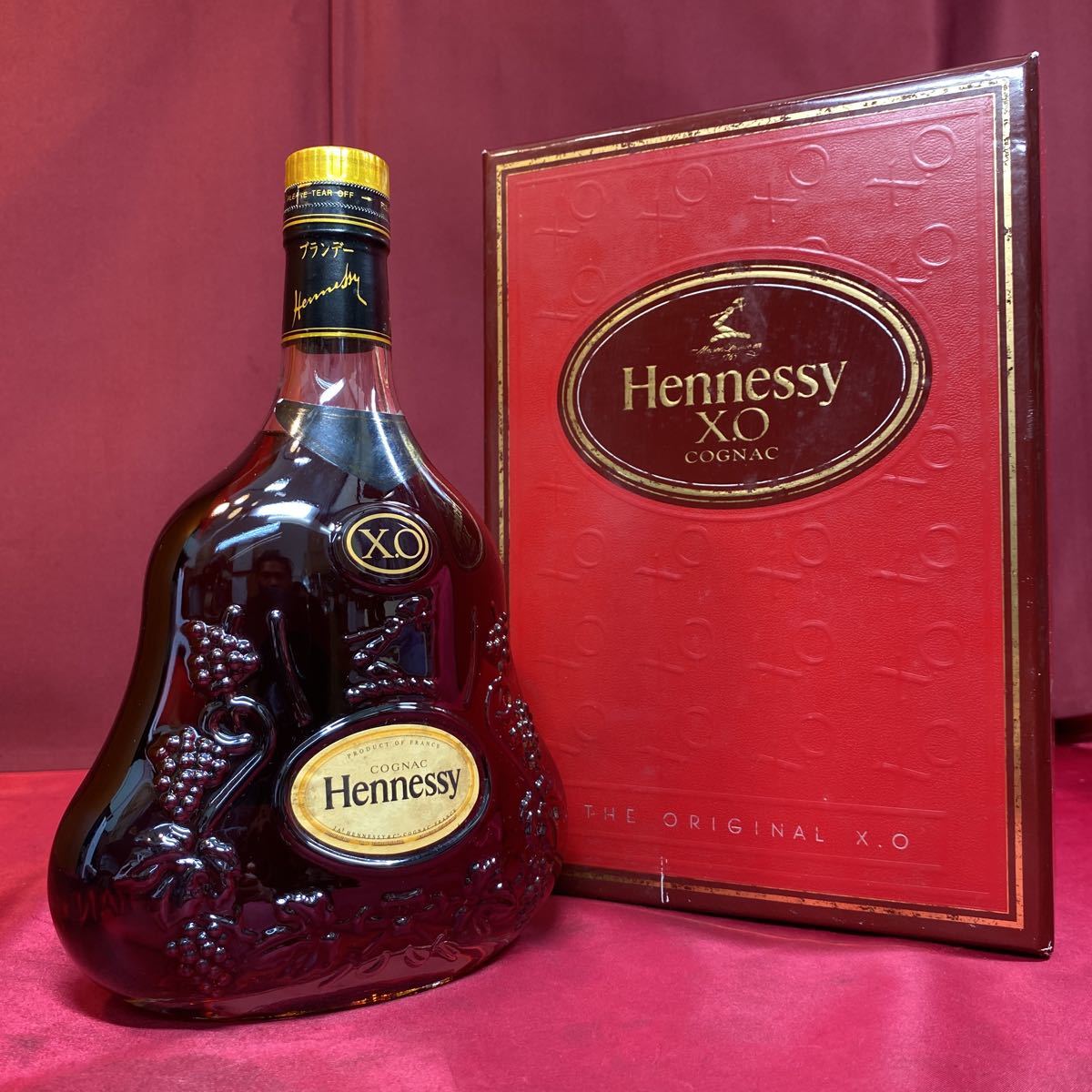 未開栓】Hennessy XO 金キャップ グリーンボトル 700ml 40.0% ヘネシー