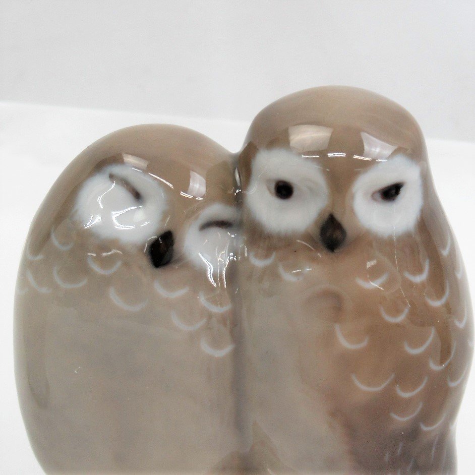 1円～ ロイヤルコペンハーゲン 440 ミミズク/077 二羽のフクロウ/1741