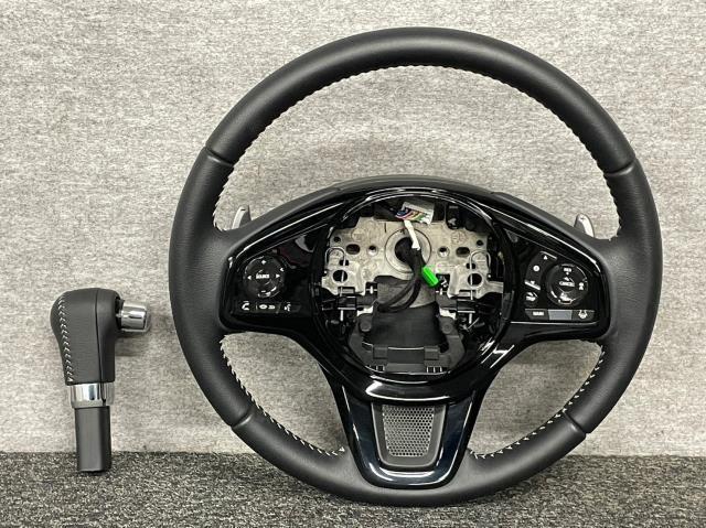 N-BOX 6BA-JF4 純正 ステアリング/シフトノブ セット 動作確認済 (NBOX