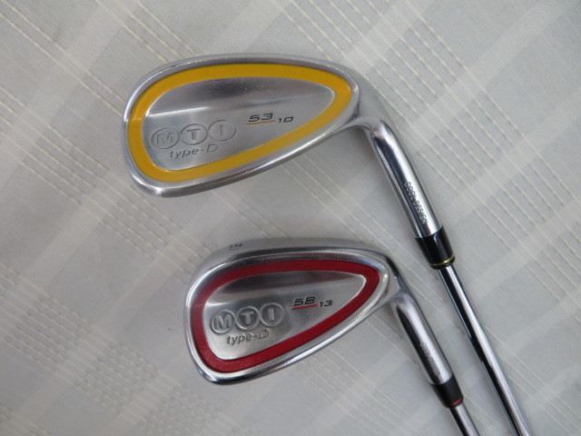 中古 PRGR プロギア クールデザイン MTIウェッジ Type-D AI 53 / SW 58 2本組 MTI クールデザイン プロギア ウェッジ2本セットプロギア CS0032 通販｜GDO中古ゴルフクラブ