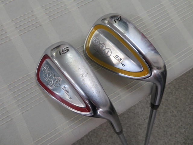 中古 PRGR プロギア クールデザイン MTIウェッジ Type-D AI 53 / SW 58 2本組 MTI クールデザイン プロギア ウェッジ2本セットプロギア CS0032 通販｜GDO中古ゴルフクラブ