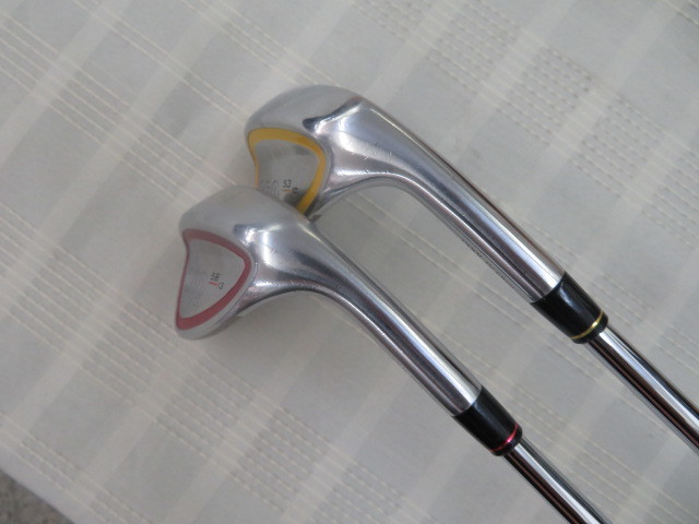 中古 PRGR プロギア クールデザイン MTIウェッジ Type-D AI 53 / SW 58 2本組 MTI クールデザイン プロギア ウェッジ2本セットプロギア CS0032 通販｜GDO中古ゴルフクラブ