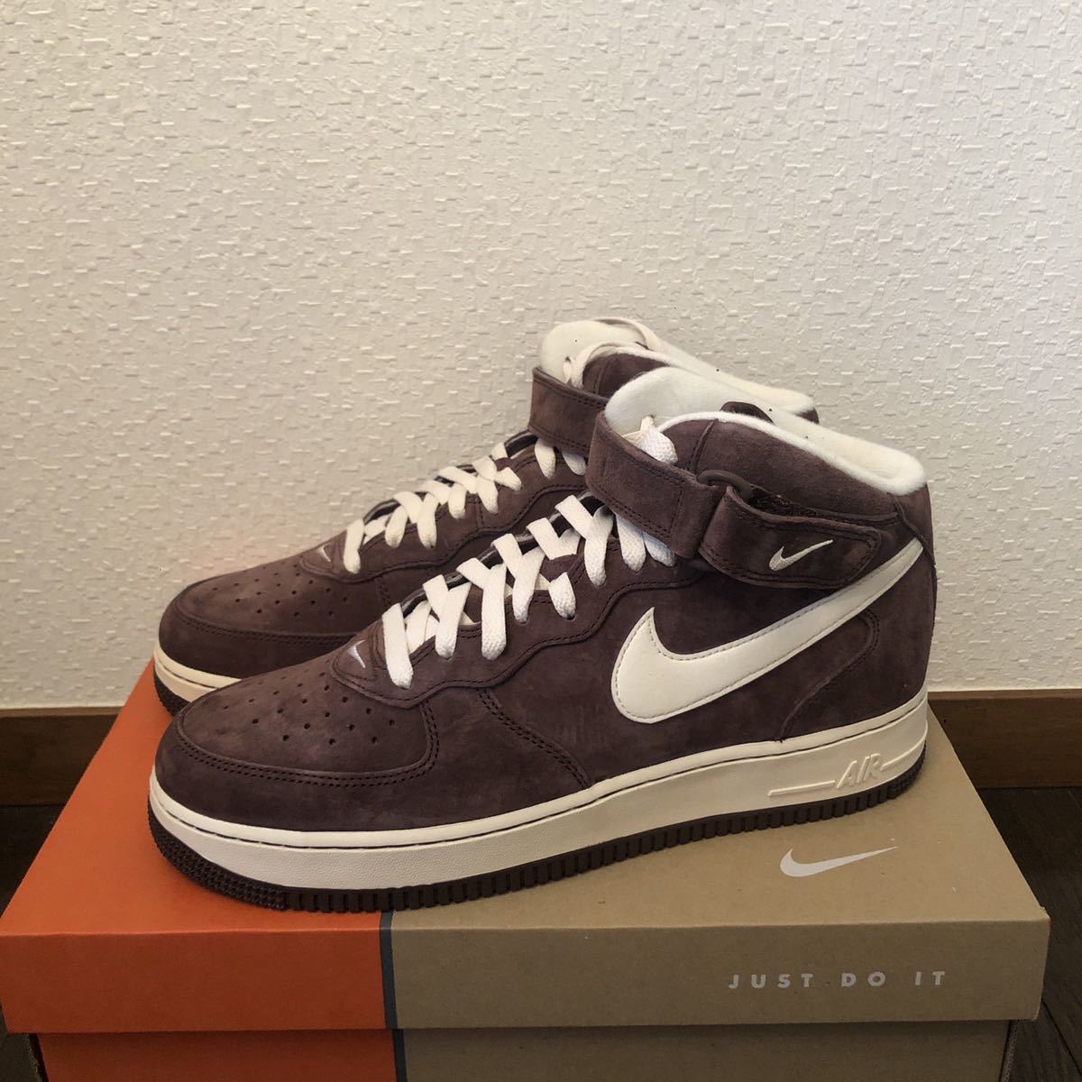 NIKE ナイキ エアフォース1 ミッド MID 29cm チョコレート AIRFORCE1 