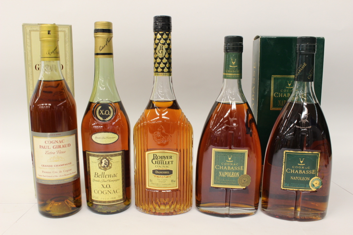 新品，限定セール1円 おたからや J0917-18 コニャックCOGNAC 5本セットおまとめ(その他)｜売買されたオークション情報、yahooの商品情報をアーカイブ公開 - オークファン コニャック