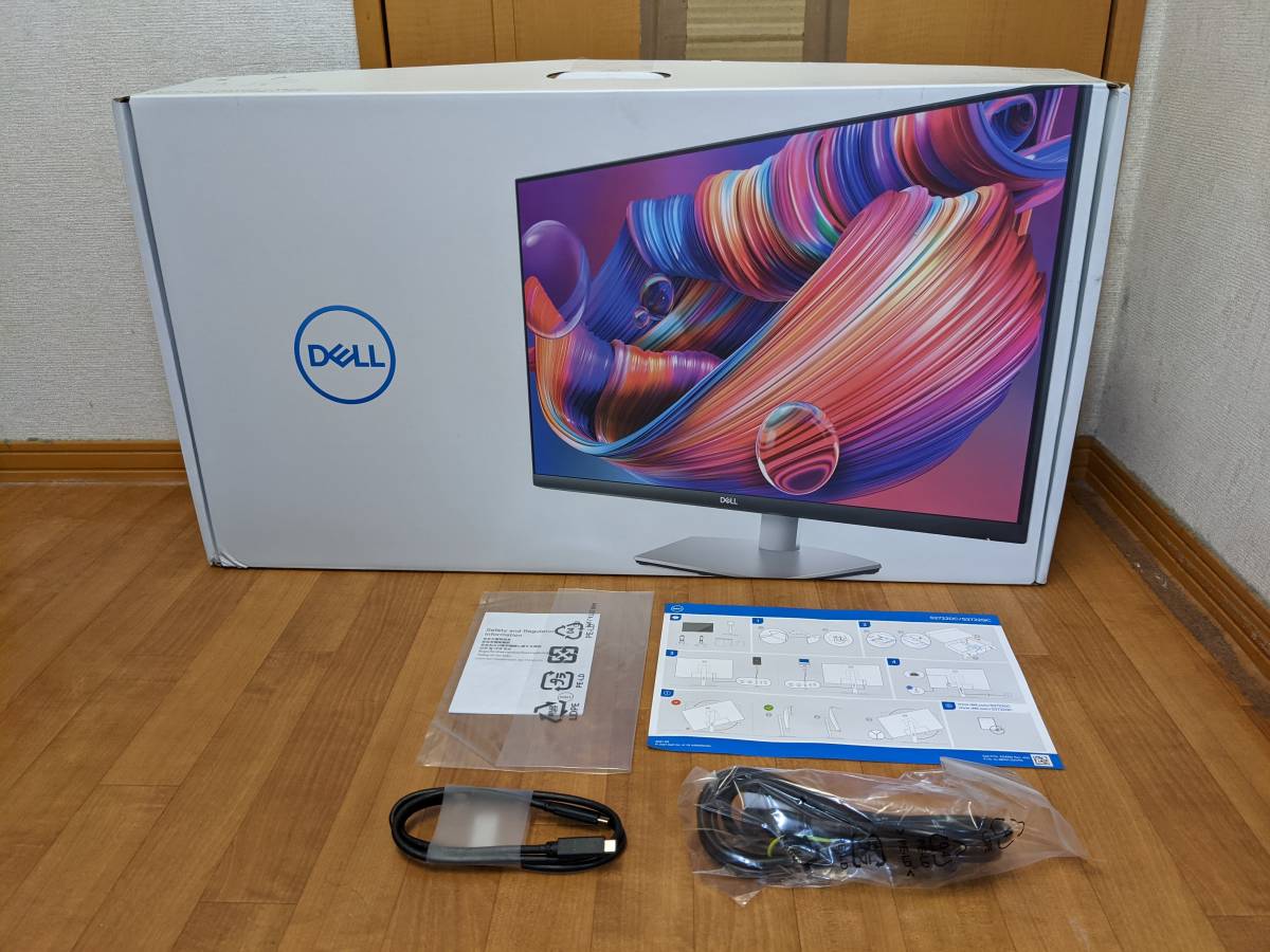 美品箱付き】Dell S2722QC 27インチ 4K モニター 美品】DELL 27インチ 
