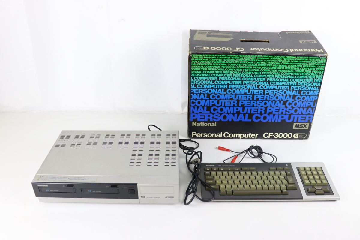 通電OK】National ナショナル MSX CF-3000 PersonalComputer 