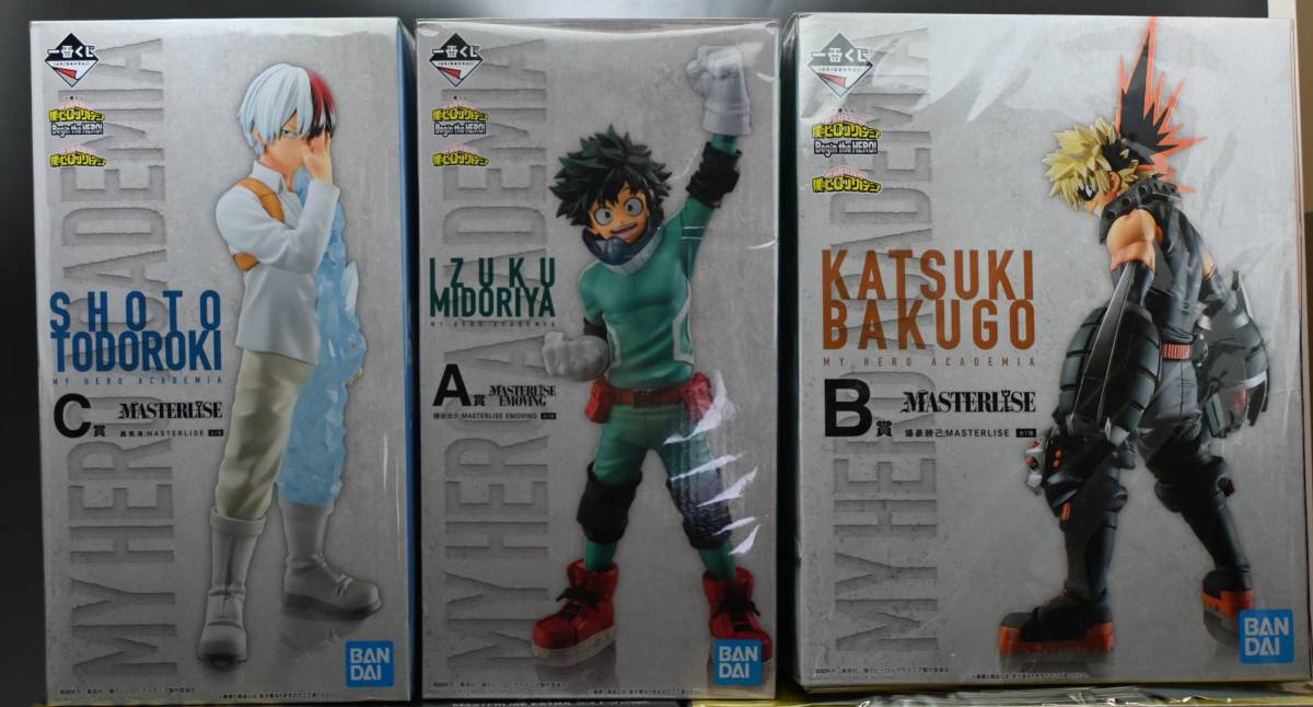未開封 一番くじ 僕のヒーローアカデミア Begin the HERO! A賞B賞C賞D 