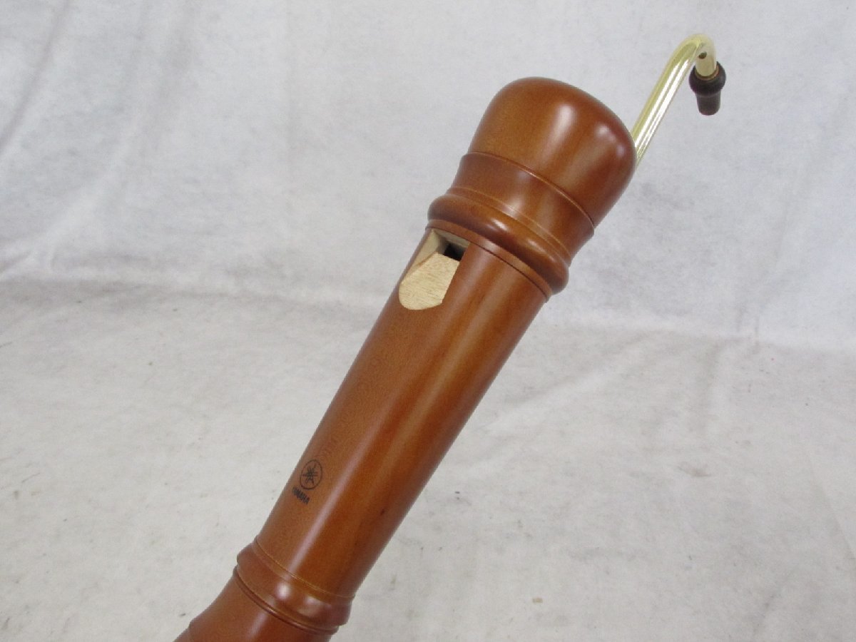 ☆ 【美品】 YAMAHA ヤマハ バスリコーダー ケース付き ☆中古