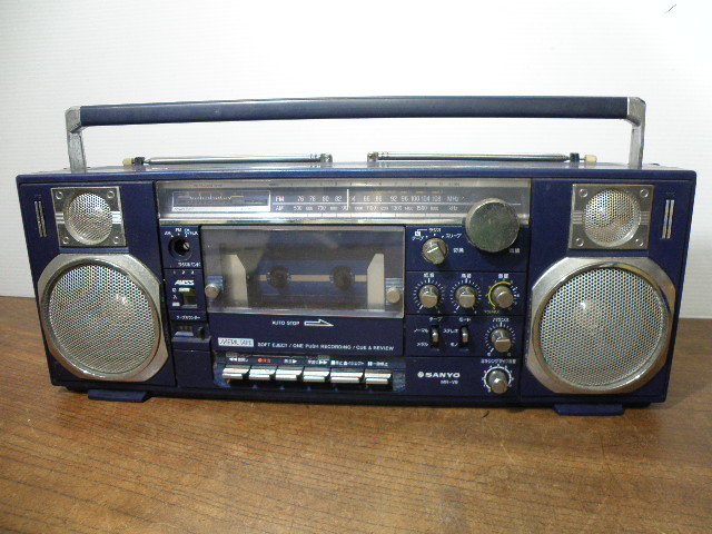 SANYO MR-V8 ラジカセ サンヨー 三洋電機 昭和レトロ - Yahoo