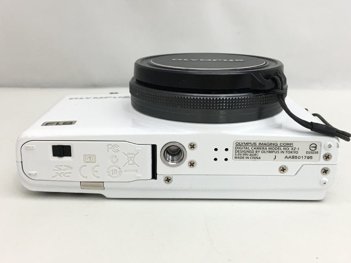 OLYMPUS XZ-1 F1.8 ホワイト デジタルカメラ 正常動作品 Olympus