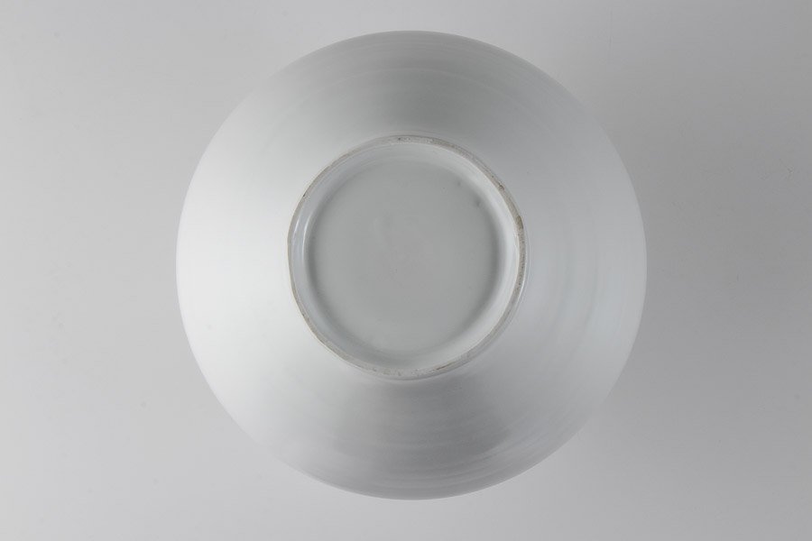 作家物】『 黒田泰蔵 (くろだたいぞう) 白磁花入 高さ25cm 共箱 12685