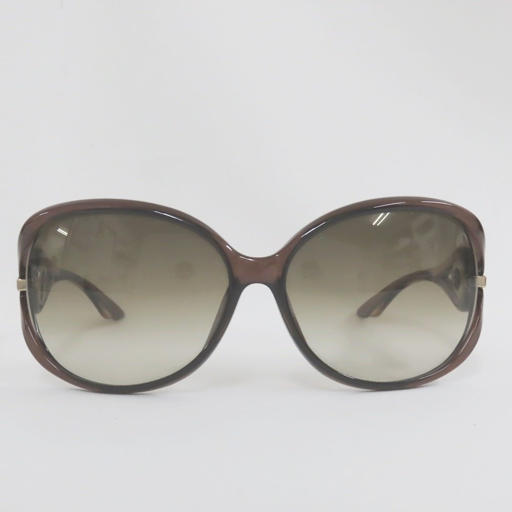 Ts401235 ディオール サングラス DIORVOLUTE2F 62□15 120 ブラウン系 レディース Dior 美品