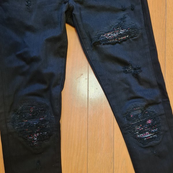 正規品）amiri アミリ mx1 Bandana Jean バンダナ クラッシュ デニム  