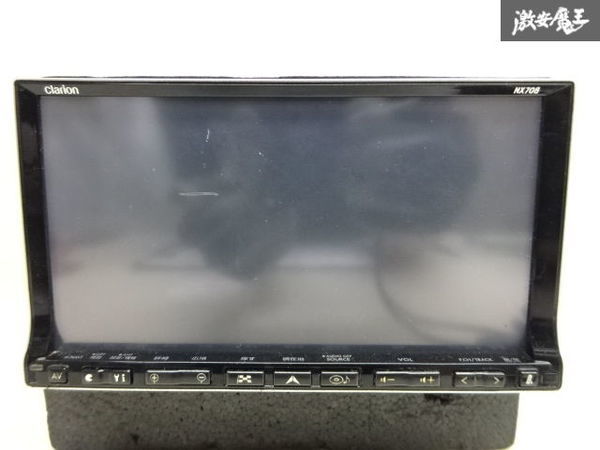 保証付き Clarion クラリオン HDDナビ NX708 地図データ不明 CD DVD 再生OK ナビ カーナビ 在庫有 汎用品 即納 棚A-1-3 NX708 HDDナビ クラリオン 動作確認済｜クラリオン純正 現状品☆クラリオン k093995