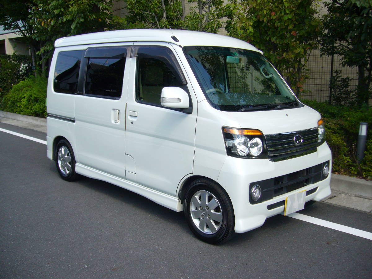 ダイハツ アトレーワゴン 車検 ナビ 軽 箱 バン 即 格安 ターボ ETC 