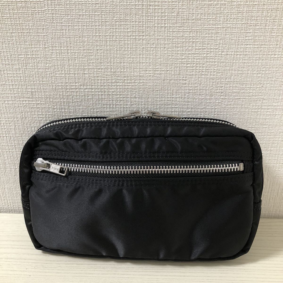 新品同様】ポーター PORTER TANKER タンカーポーチ ブラック黒