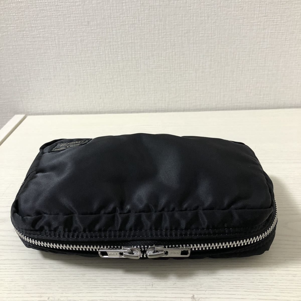 新品同様】ポーター PORTER TANKER タンカーポーチ ブラック黒