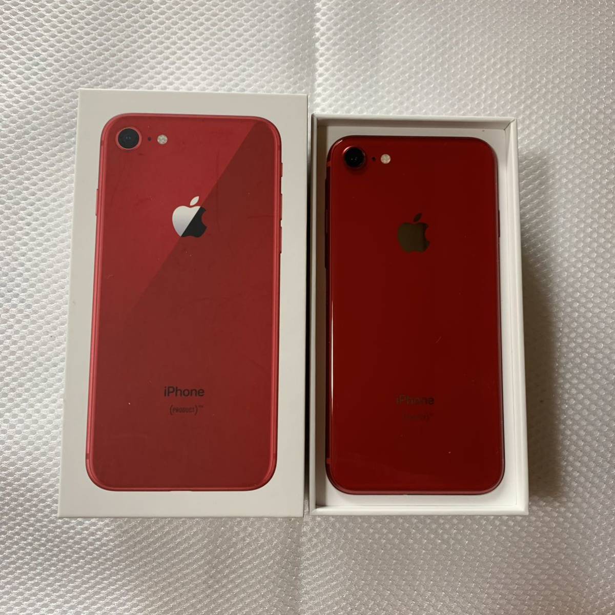 iPhone8 64GB SIMフリー 最大容量　83% 美品 iPhone8 64GB SIMフリー 本体 RED iPhone 8 plus 本体 64GB SIM