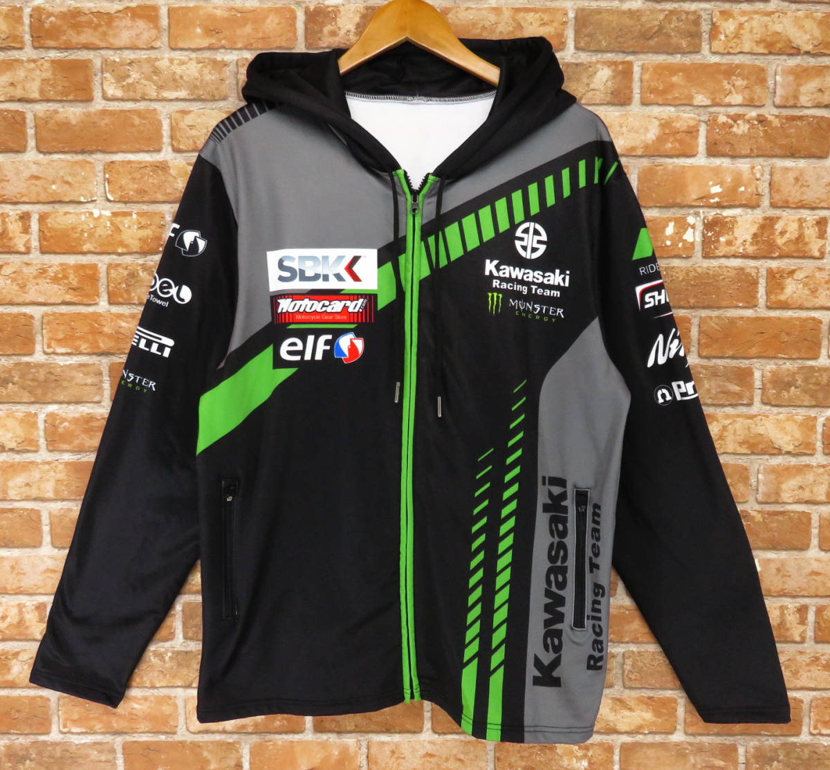 Kawasaki カワサキ Team プレミアムコットン カワサキレーシングチーム 