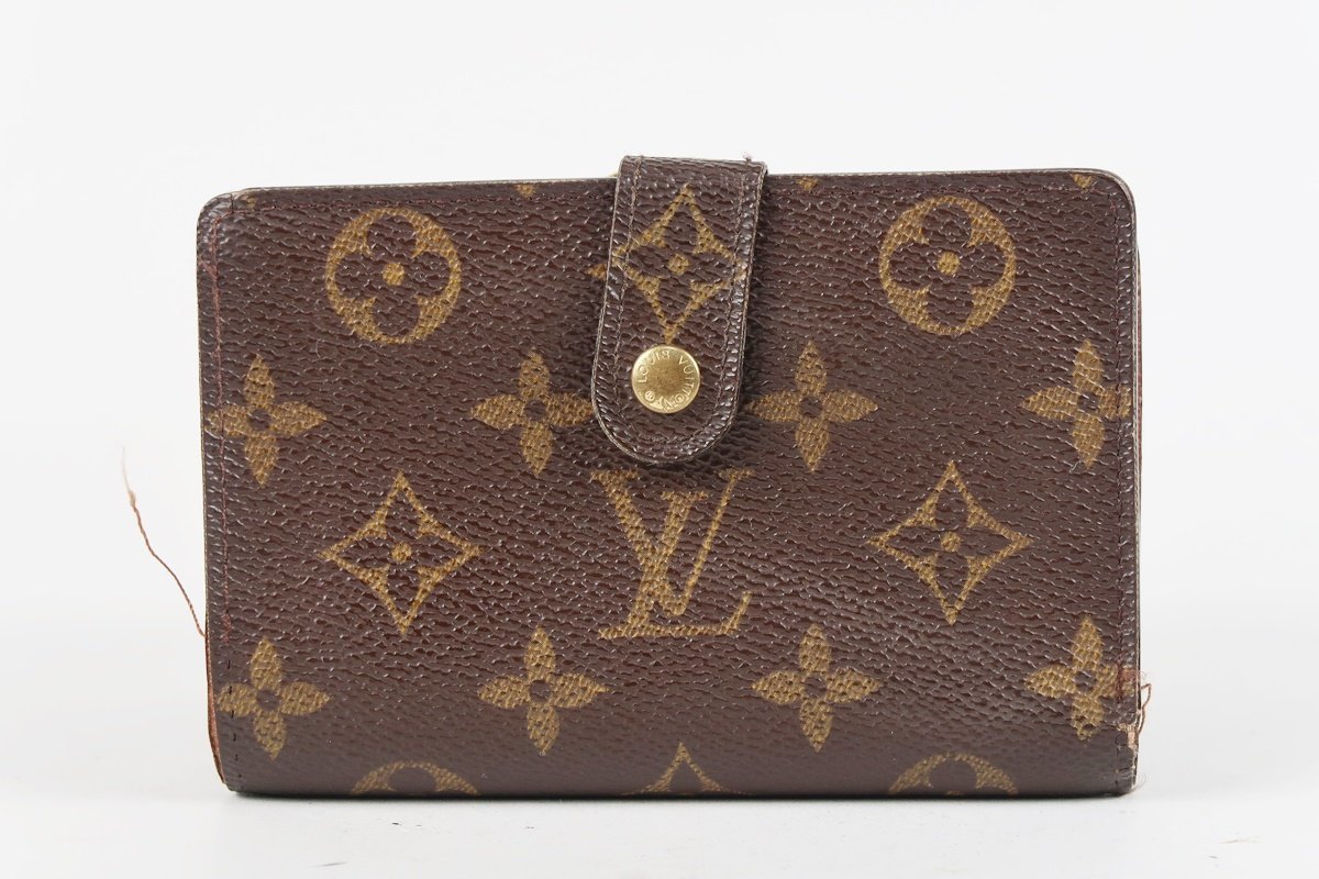 LOUIS VUITTON】ヴィトン ポルトモネビエノワ モノグラム がま口 二
