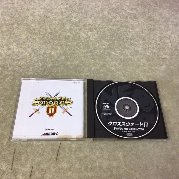 1円〜 ネオジオCD ソフト クロスウォードII 【公式通販】