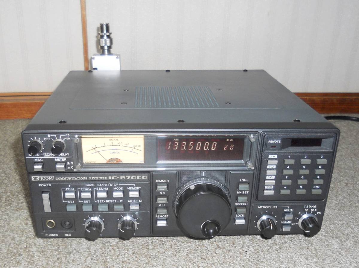 ◇◇ICOM IC-R7000 20kHz～999MHz，1.2GHz帯用の広帯域受信機◇◇