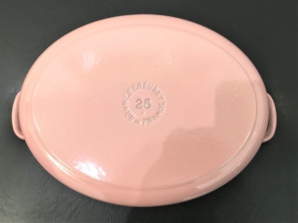 ①◇LE CREUSET◇ル・クルーゼ 両手鍋 ココットオーバル 楕円形 25