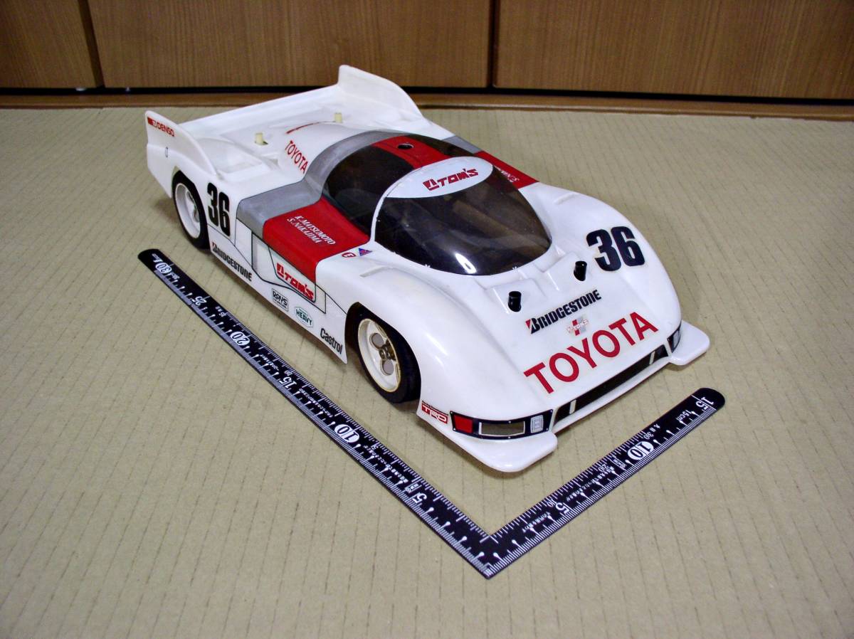 大得価】 ☆絶版 希少 タミヤ TAMIYA TOYOTA TOM'S 84C カーボンシャー