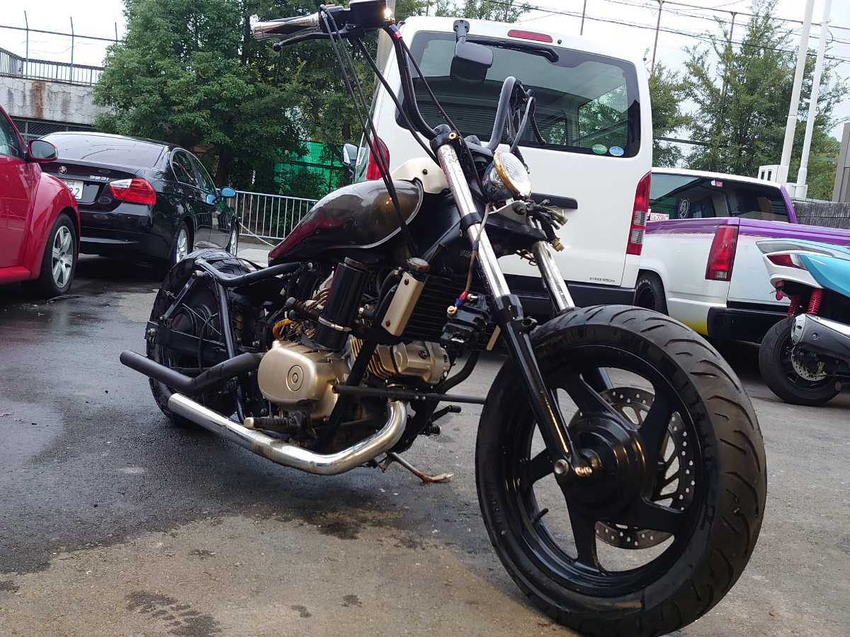 ホンダ V-TWIN MAGNA マグナ250 MC29 カスタム 訳あり 部品取り 