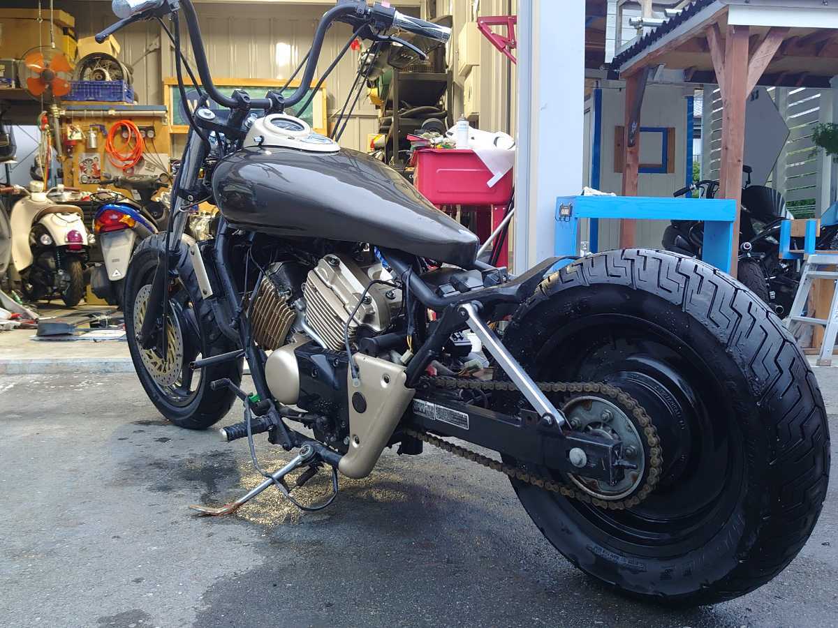ホンダ V-TWIN MAGNA マグナ250 MC29 カスタム 訳あり 部品取り 