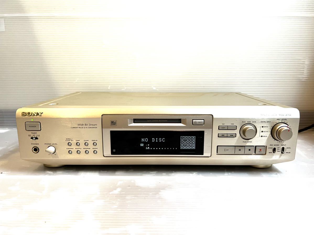 MDS-JE700 SONY MDレコーダー ソニー | MDデッキ - Yahoo!オークション