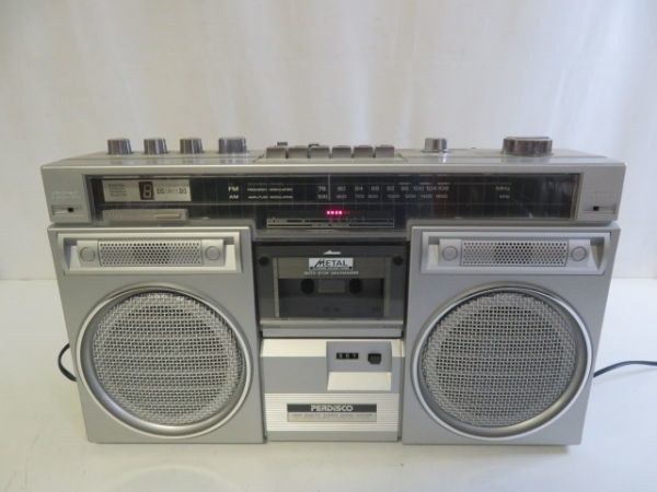 PERDISCO パディスコ　ラジカセ TRK-7820 日立 yoky9062-4 537 HITACHI 日立 TRK-7820 FM/AM ステレオカセット