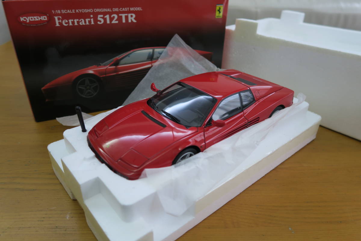 京商 レッド 512TR フェラーリ 1⁄18 1⁄18 0 Kyosho ミニカー 品 Ferrari