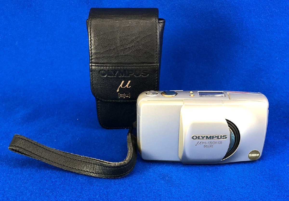 ☆ジャンク品☆フィルムカメラ μ ZOOM 105 DELUXE OLYMPUS OLYMPUS