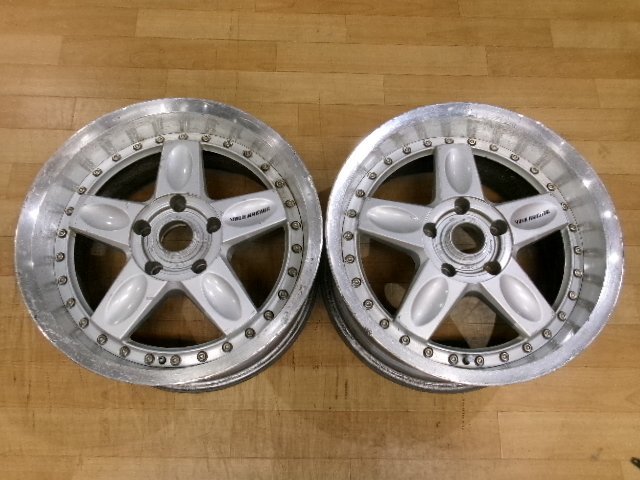 2026，人気SALE 絶版 深リム RAYS ボルクレーシング 3ピース ホイール 2本 5H-114.3 16インチ 8J+26 スカイライン シルビア ローレル Z31 Z32 ドリフト 他(社外品)｜売買されたオークション情報、yahooの商品情報をア 5穴