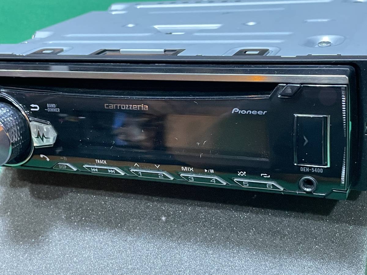 DEH-5400 1DIN carrozzeria CDプレーヤー Bluetooth USB CDオーディオ