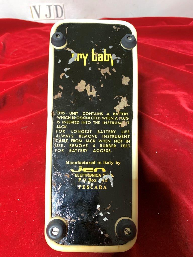 JEN CRY BABY P.O.BOX 242 made in ITALY ワウペダル ★VJD8 0 ワウペダル クライベイビー [05⁄23 1 クライ