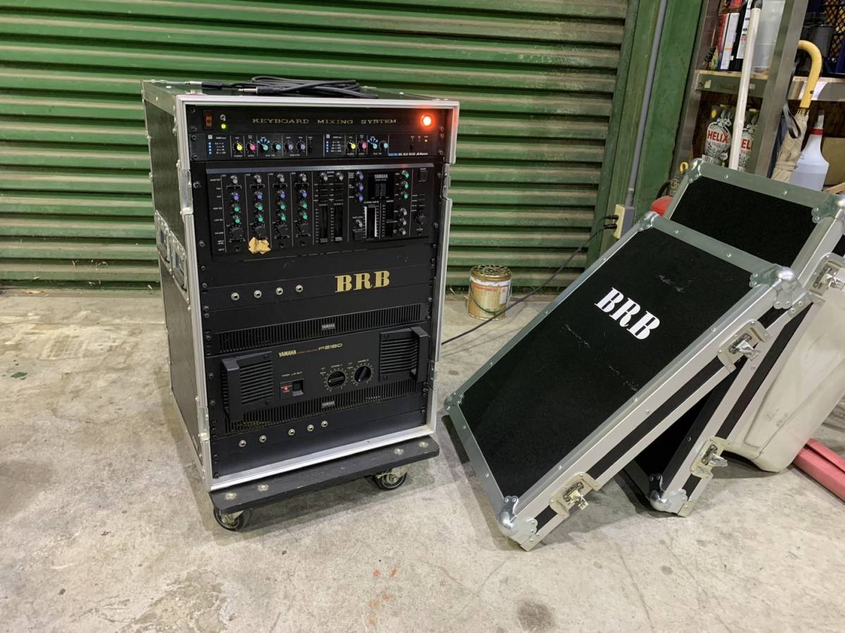 KEYBOARD　MIXING　YTEM 　MIXER　MODEL　MV422　POWER　AMPLIFIER　P2180　BOX　セット