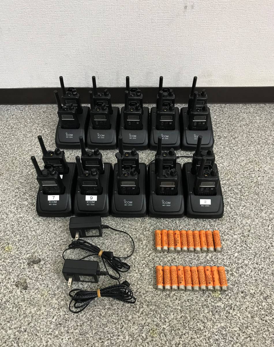 アイコム 特定小電力トランシーバー ICOM IC-4110 中古品 ブラック