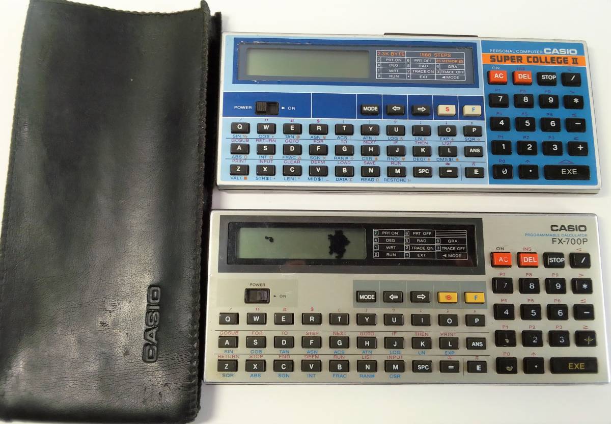 CASIO FX-700P ポケットコンピュータ ポケコン ジャンク品 部品取り 見失う