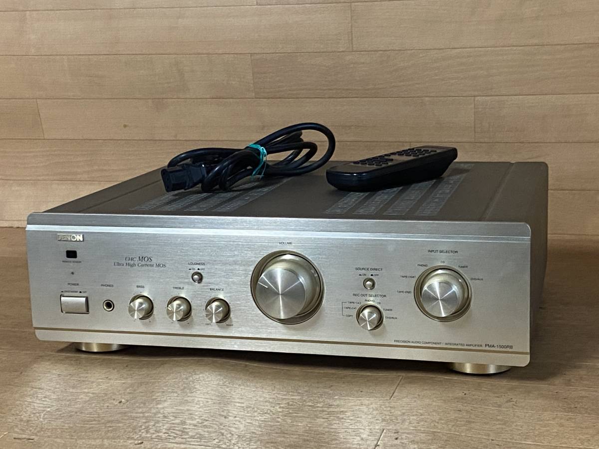 DENON プリメインアンプ PMA-1500RII デノン オーディオ - 通電確認済
