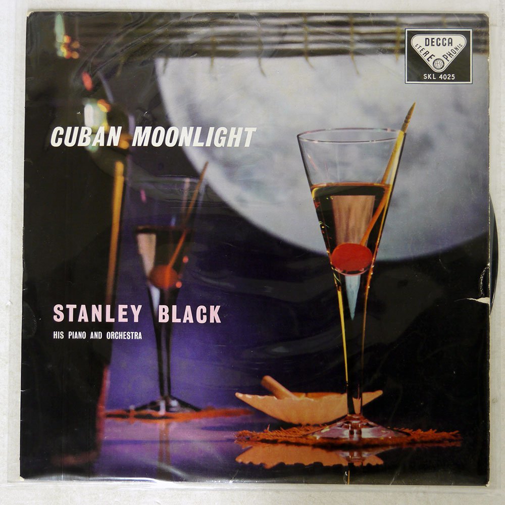 - Stanley Black – Orchestra Piano His And Cuban Moonlight MOONLIGHT CUBAN LP STANLEY ORCHESTRA piano