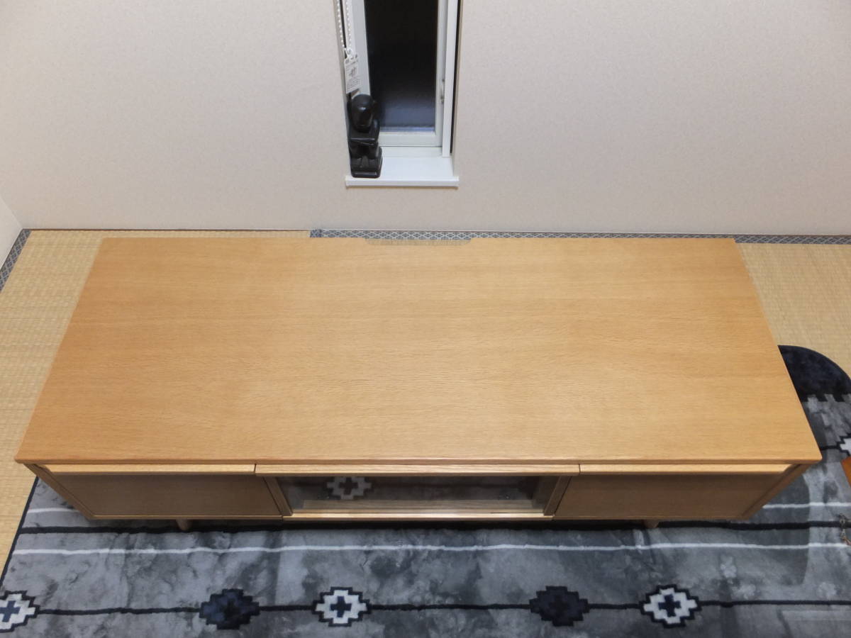 美品即決！ KEYUCA ケユカ テレビボード テレビ台 ローボード 120cm 河 