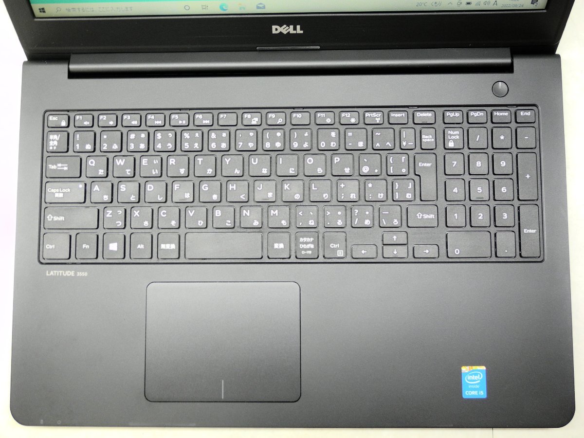 ☆良好品☆第5世代☆DELL☆Latitude 3550☆Core i5 2.20GHz/4GB/500GB 