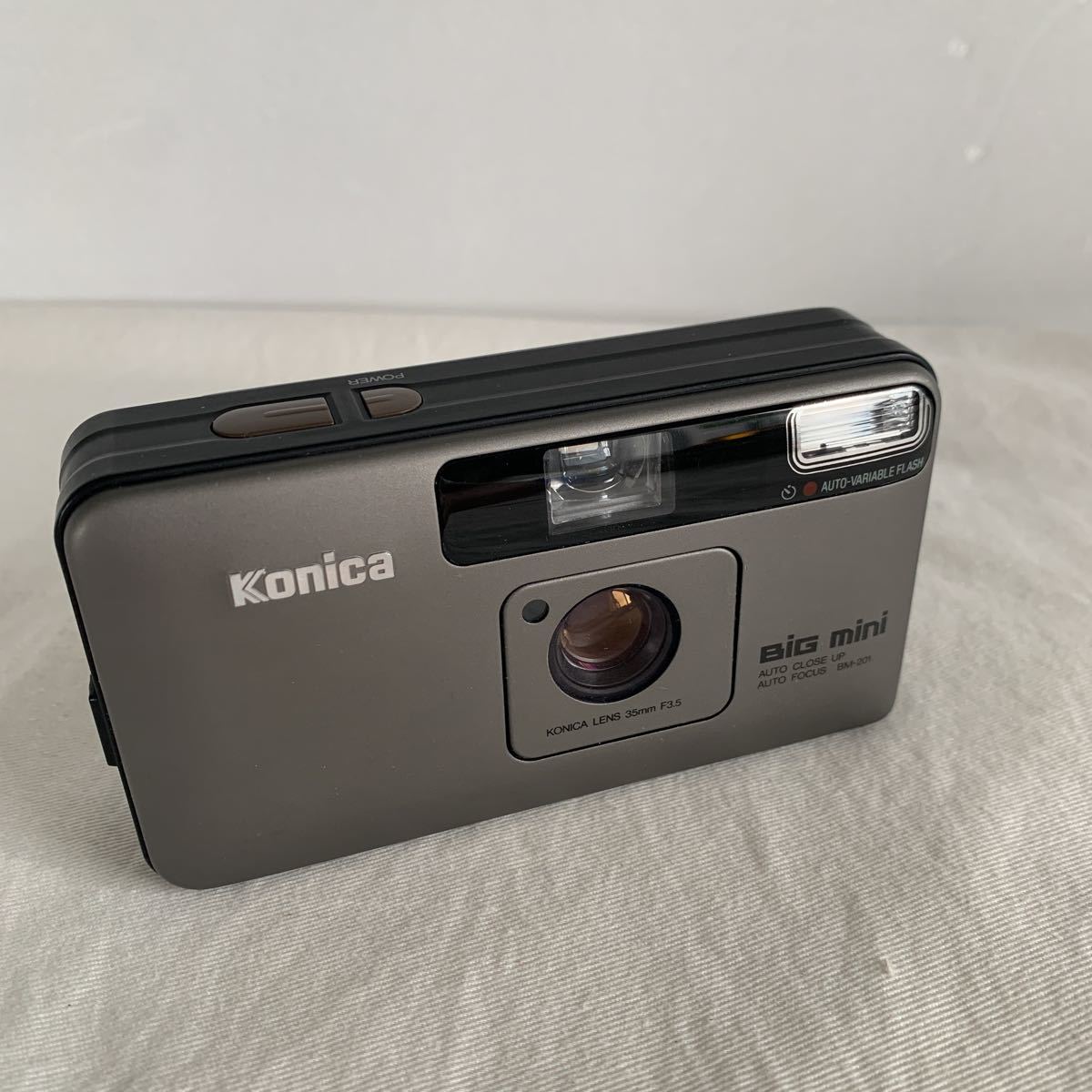 ジャンク KONICA コニカ BiG mini BM-201 ビッグミニ フィルム