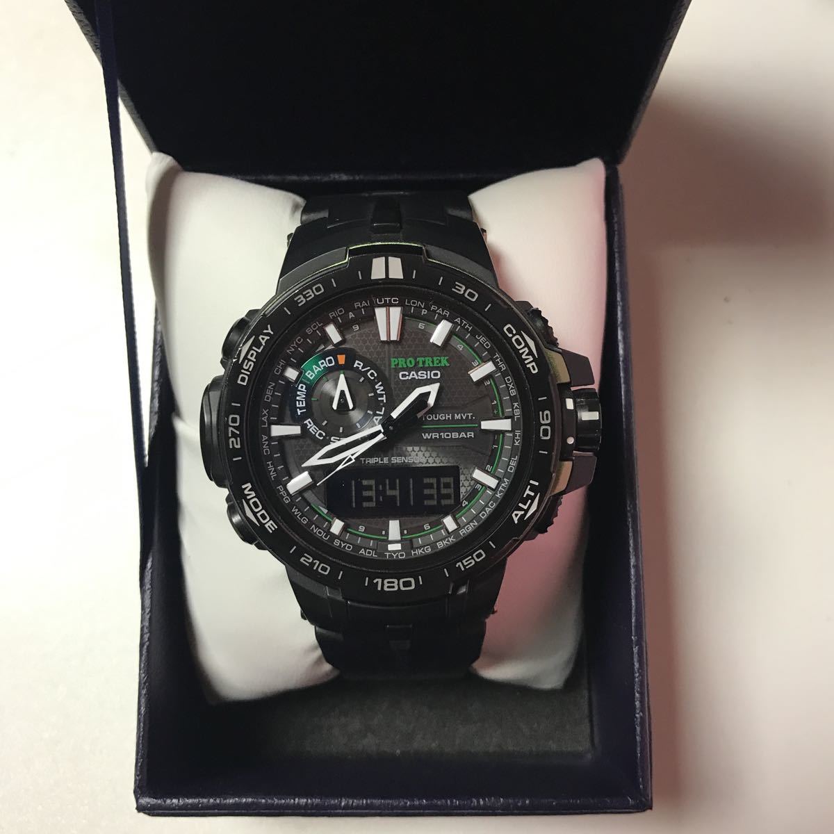 G-SHOCK CASIO 美品 GW-M5610BA 送料 アナログ G-SHOCK 稼働品 美品 電波