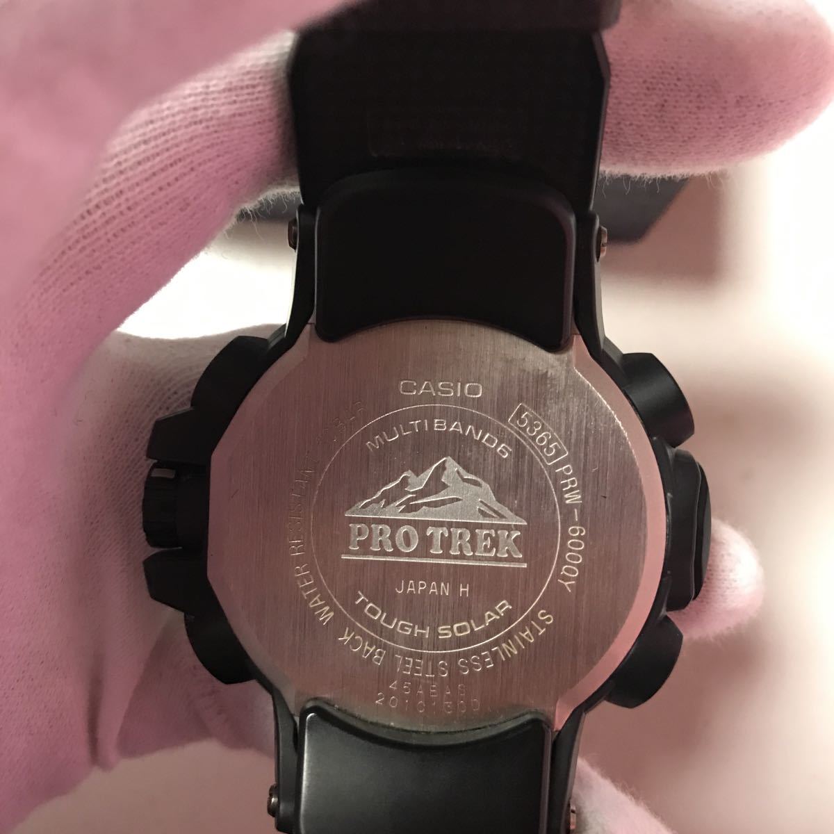 G-SHOCK CASIO 美品 GW-M5610BA 送料 アナログ G-SHOCK 稼働品 美品 電波